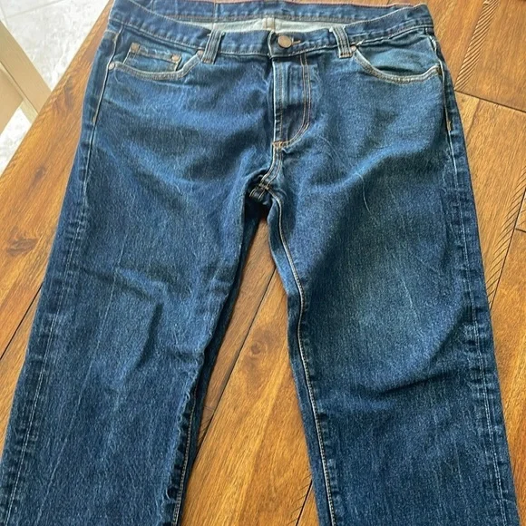 Active Ride Shop mens blue denim 34 x 30 reform style straight leg skater jeans - Picture 4 of 14